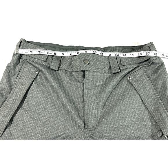 Columbia Omni-Tech Men’s Large Gray Insulated Snow Ski Pants Waterproof Lined - Picture 4 of 8